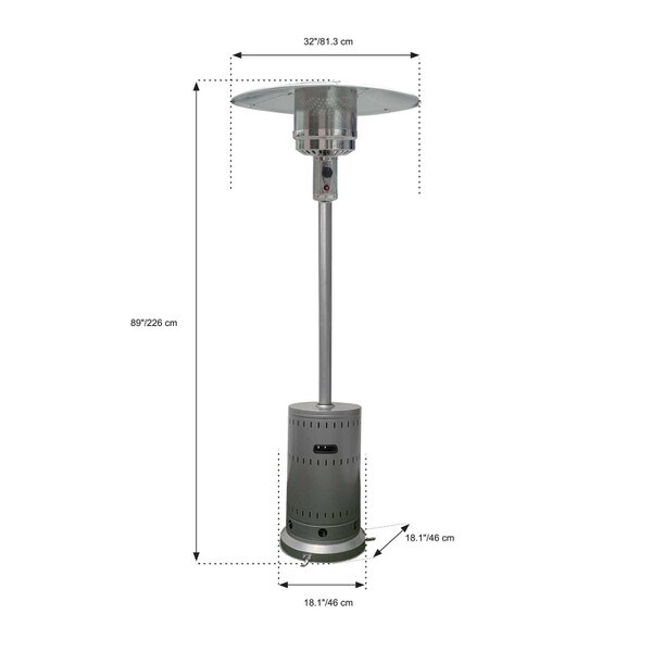 Paramount Flat Top Patio Heater